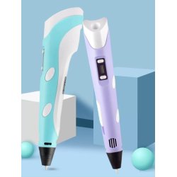 SERO 3D pen som Myriwell med LCD-skrm inkl. 1,75 mm filament