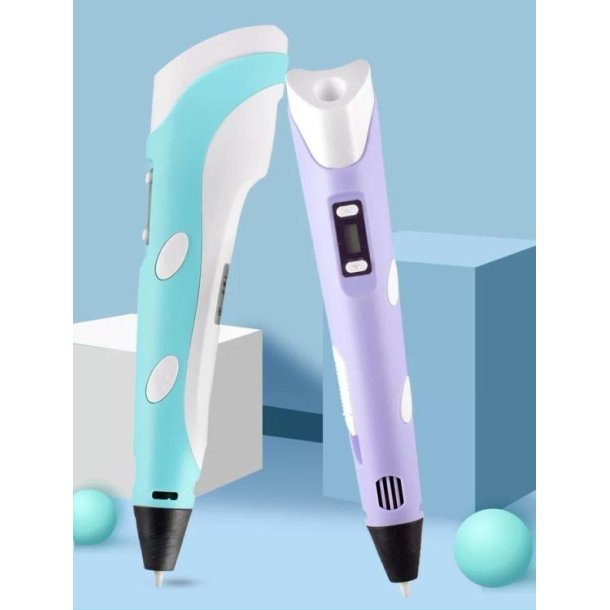 SERO 3D pen som Myriwell med LCD-skrm inkl. 1,75 mm filament