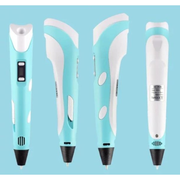 SERO 3D pen som Myriwell med LCD-skrm inkl. 1,75 mm filament