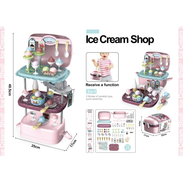 To-Go Isbutik, 3-i-1 legest