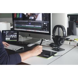 Headset stativ - sort