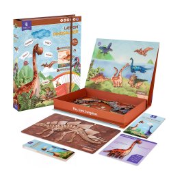 mierEdu Kreativt magnetisk legesæt - Dinosaur (DA)