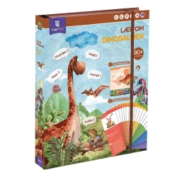 mierEdu Kreativt magnetisk legesæt - Dinosaur (DA)