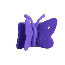 Butterfly-fodral till iPad 5/6 (9.7") (2017/2018) / iPad Air/Air 2, lila