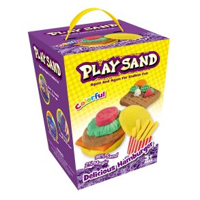 Play Sand - Kinetisk lek sand - Hamburger, 908 g (4 frger)