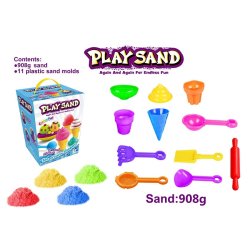 Play Sand - Kinetisk legesand - Ice cream, 908 g (4 farver)