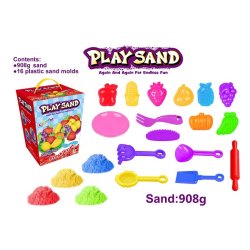 Play Sand - Kinetisk legesand - Frisk frugt, 908 g (4 farver)