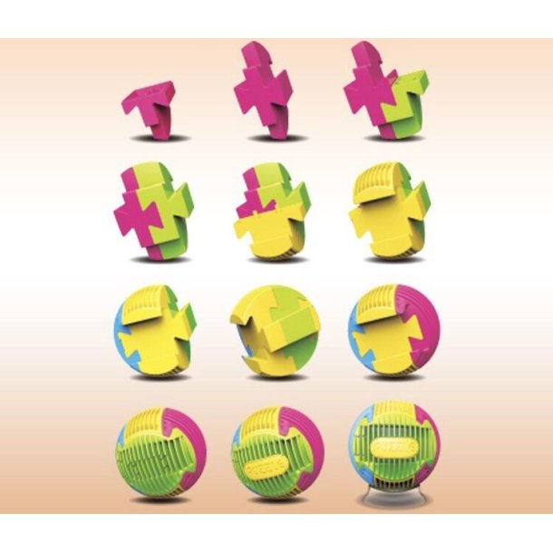 3D Pusselboll - Hj&auml;rngympa