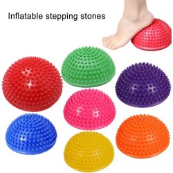 Balance igelkott med massageknoppar, 16 cm, bl