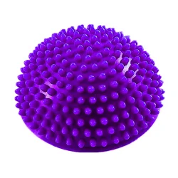 Balance igelkott med massageknoppar, 16 cm, lila