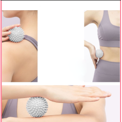 Massage bold, 9 cm, bl