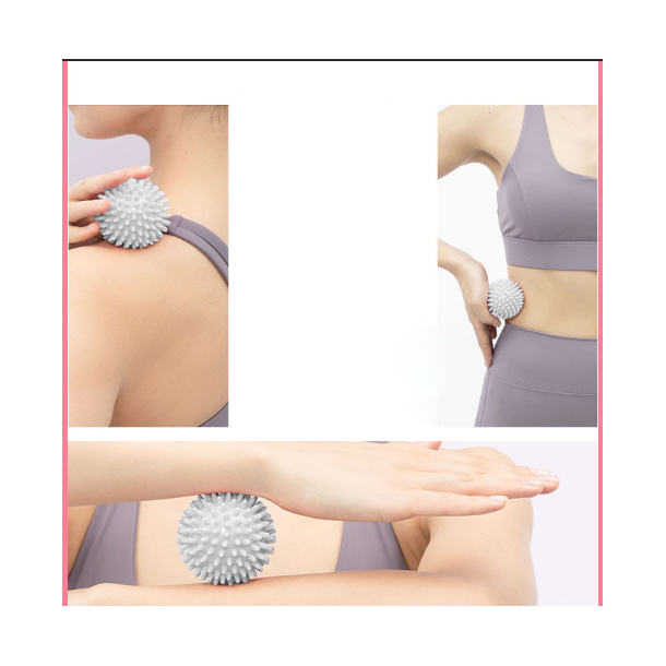 Massage bold, 9 cm, lilla