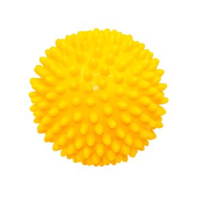 Massage bold, 7 cm, gul → Massageboll, 7 cm, gul