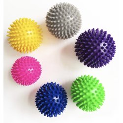 Massage bold, 7 cm, gul