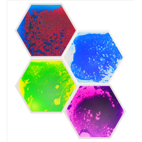 Sensoriska golvmattor, 33 x 29 cm - set med 4 st.