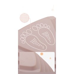 Trdesten - 6 stk st til balance, motorik og genoptrning