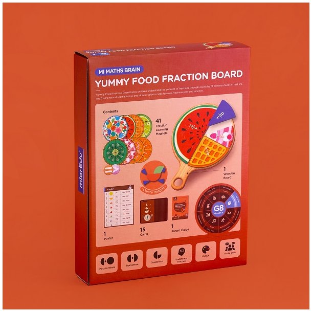 mierEdu Magnetisk legesæt - Lær brøker