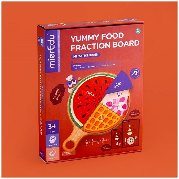 mierEdu Magnetisk legesæt - Lær brøker