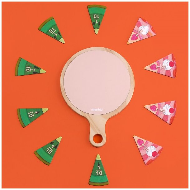 mierEdu Magnetisk legesæt - Lær brøker