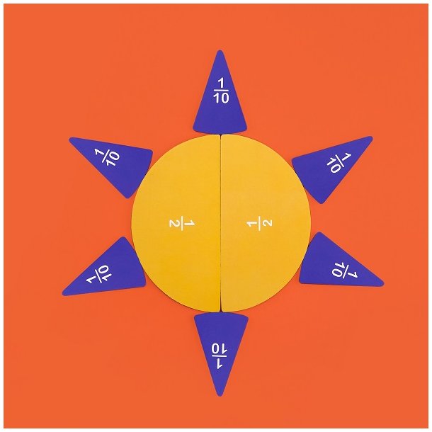 mierEdu Magnetisk legesæt - Lær brøker