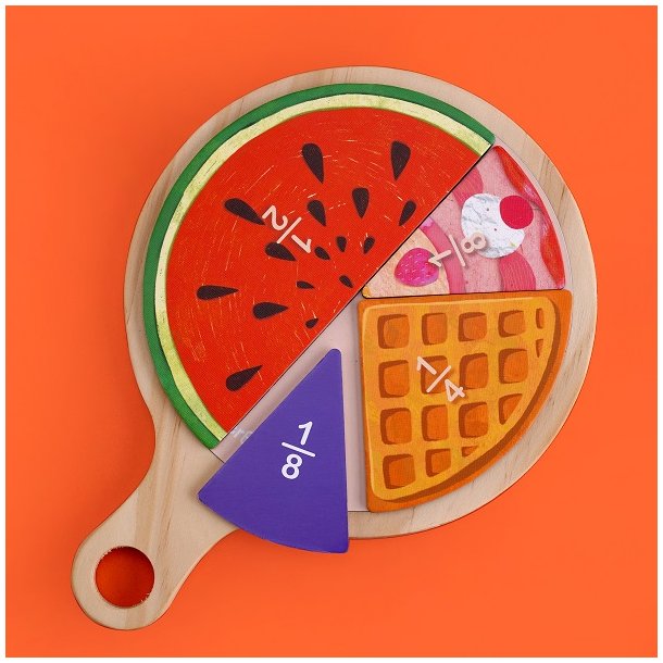 mierEdu Magnetisk legesæt - Lær brøker