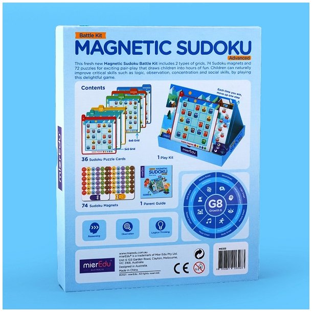 mierEdu Magnetisk sudoku - Duel sæt