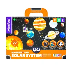 mierEdu Magnetisk legetavle - Solsystem
