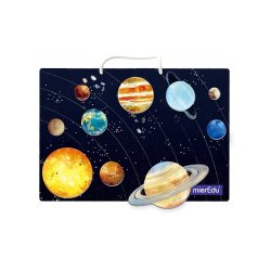 mierEdu Magnetisk legetavle - Solsystem
