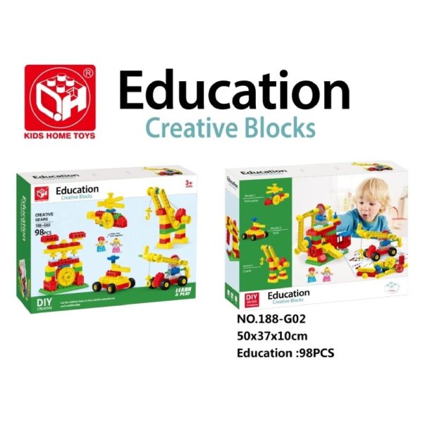 Creative Blocks byggest, 98 dele