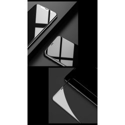 Skrmbeskyttelse (9H glas) - iPhone 14 pro 6,1" (6D curved/full), sort