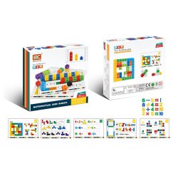 Number Cube Blocks aktivitetsset - Siffror frn 1-10