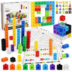 Number Cube Blocks aktivitetsset - Siffror frn 1-10