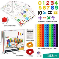 Number Cube Blocks aktivitetsset - Siffror frn 1-10