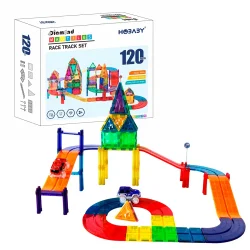 Magnetiska Plattor Bilbana, 120 delar