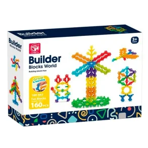 Builder Blocks World - Byggsats, 160 delar