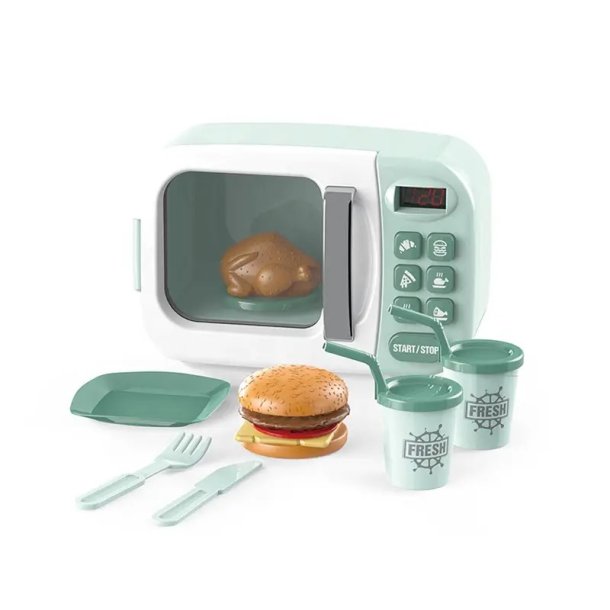 My Little Home Leksaksmikrovgsugn med ljus och ljud