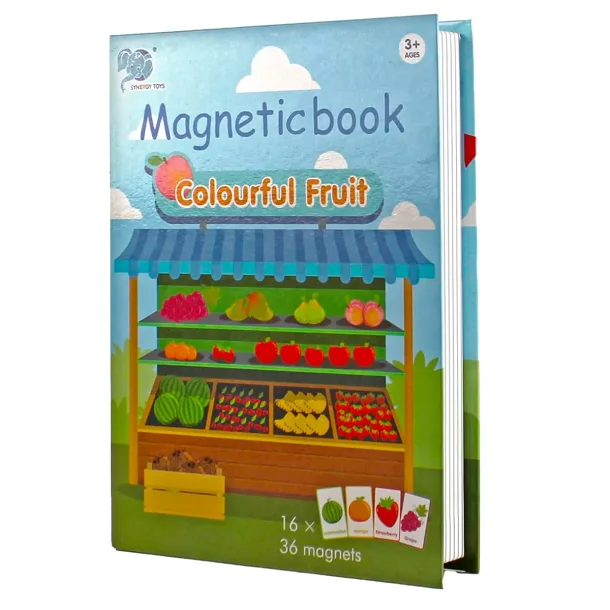 Magnetbok - Frukt