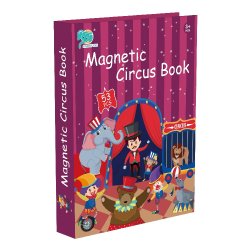 Magnetbok - Cirkus