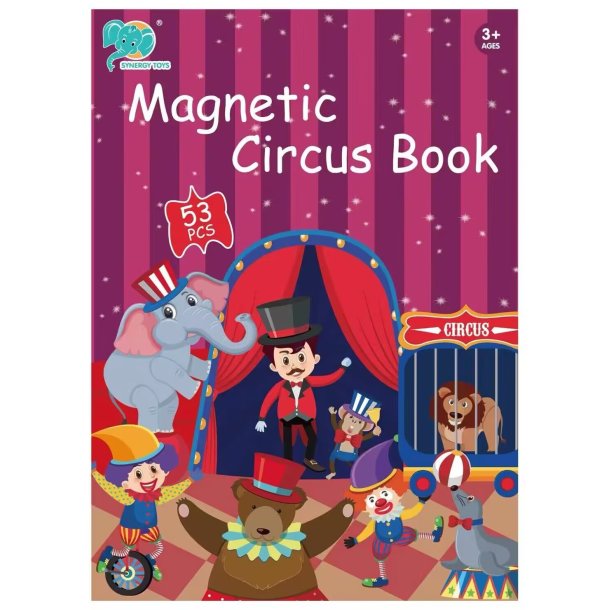 Magnetbok - Cirkus