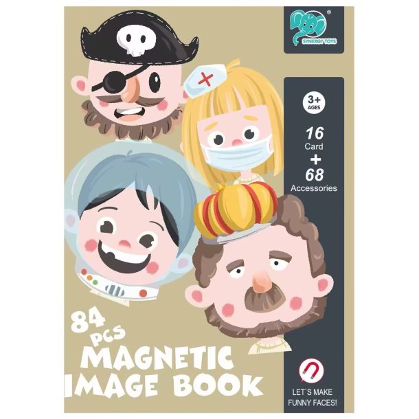 Magnetbok - Ansikten