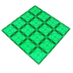 Magnetiska plattor byggeplattor, 2 st, assorterade