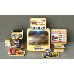 Play House Legetjs Burgerbar m. lys og lyd