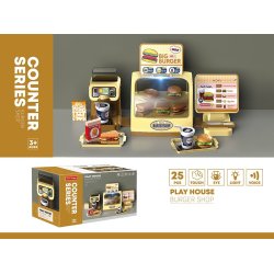 Play House Legetjs Burgerbar m. lys og lyd