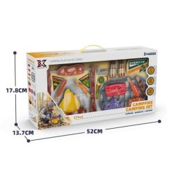 Campfire Legetjs Campingst m. lys og lyd, 17 dele