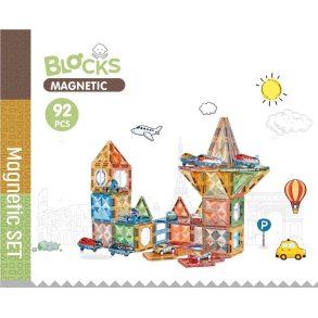 Magnetiska Plattor - Flygplats - 92 Delar