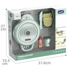 My Little Home Leksaksvaffeljrn med magisk frgskiftning