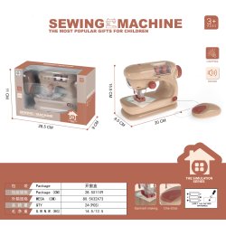 Legetøjssymaskine m. håndpedal
