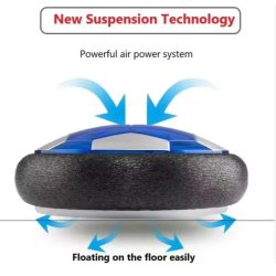 Hover Ball, genopladelig m. LED-lys