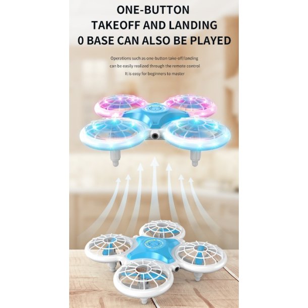 Flying Glow Drone m. 360° flipfunktion