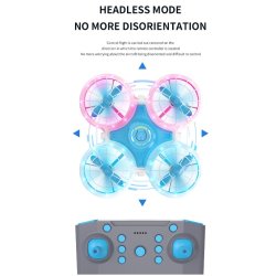 Flying Glow Drone m. 360° flipfunktion